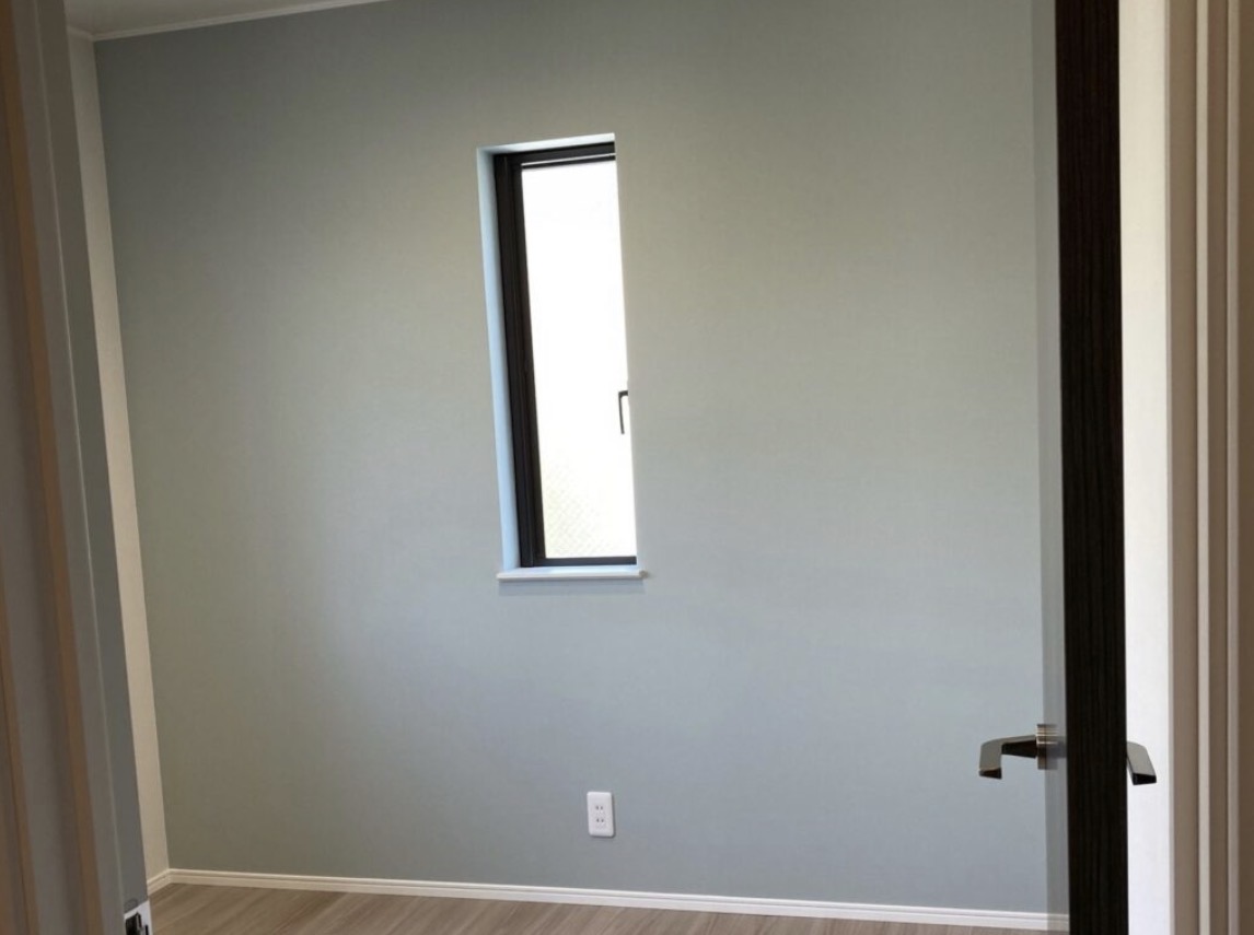 くすんだ水色のクロス